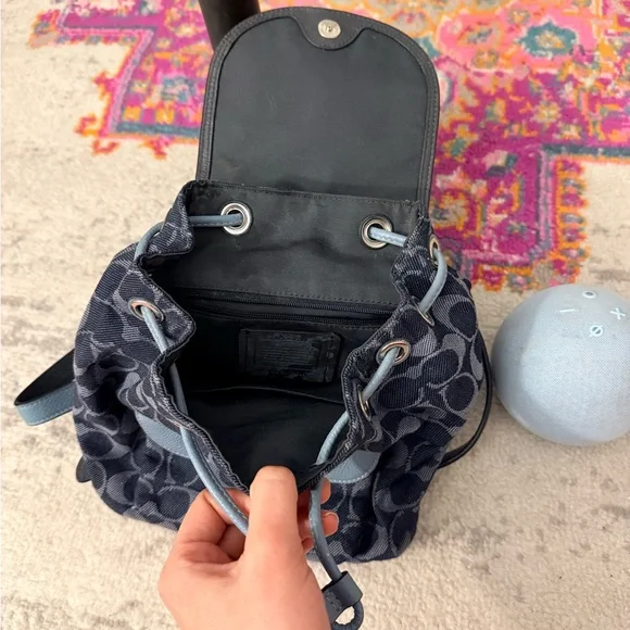 Coach mini backpack. - Picture 8 of 8